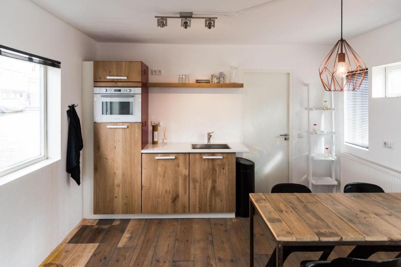 Houseboat Next To Amstel Bed & Breakfast Amsterdam Exterior foto