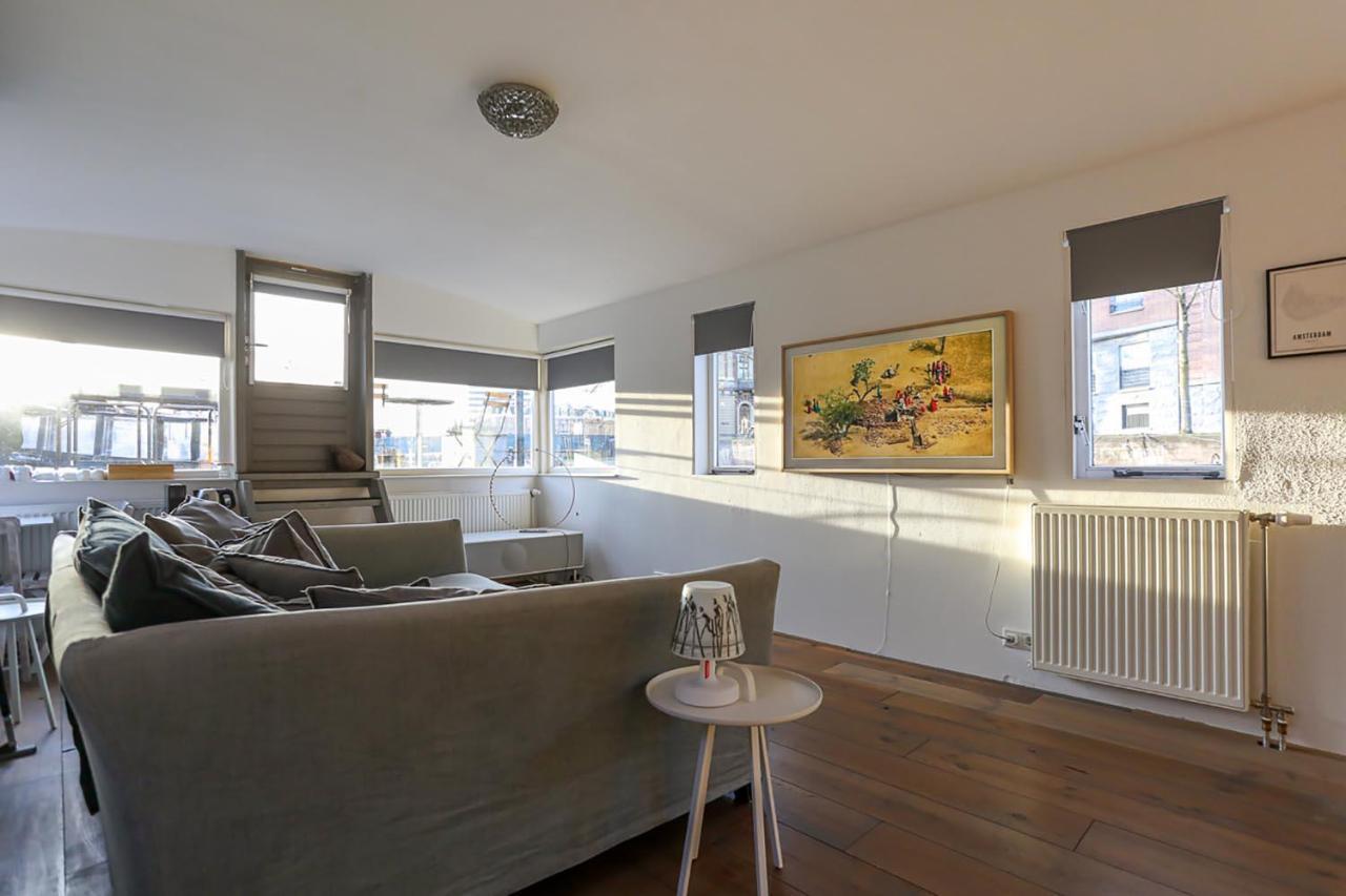 Houseboat Next To Amstel Bed & Breakfast Amsterdam Exterior foto