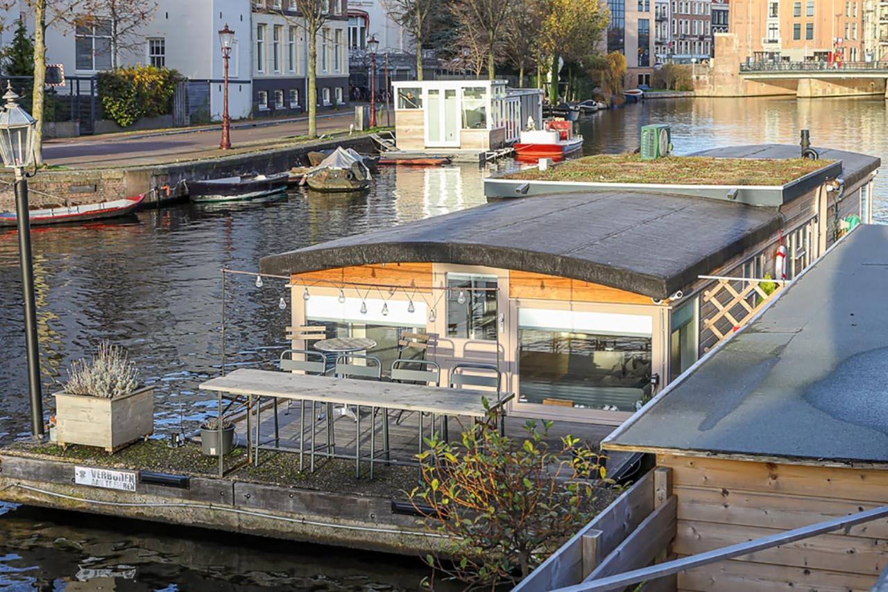 Houseboat Next To Amstel Bed & Breakfast Amsterdam Exterior foto